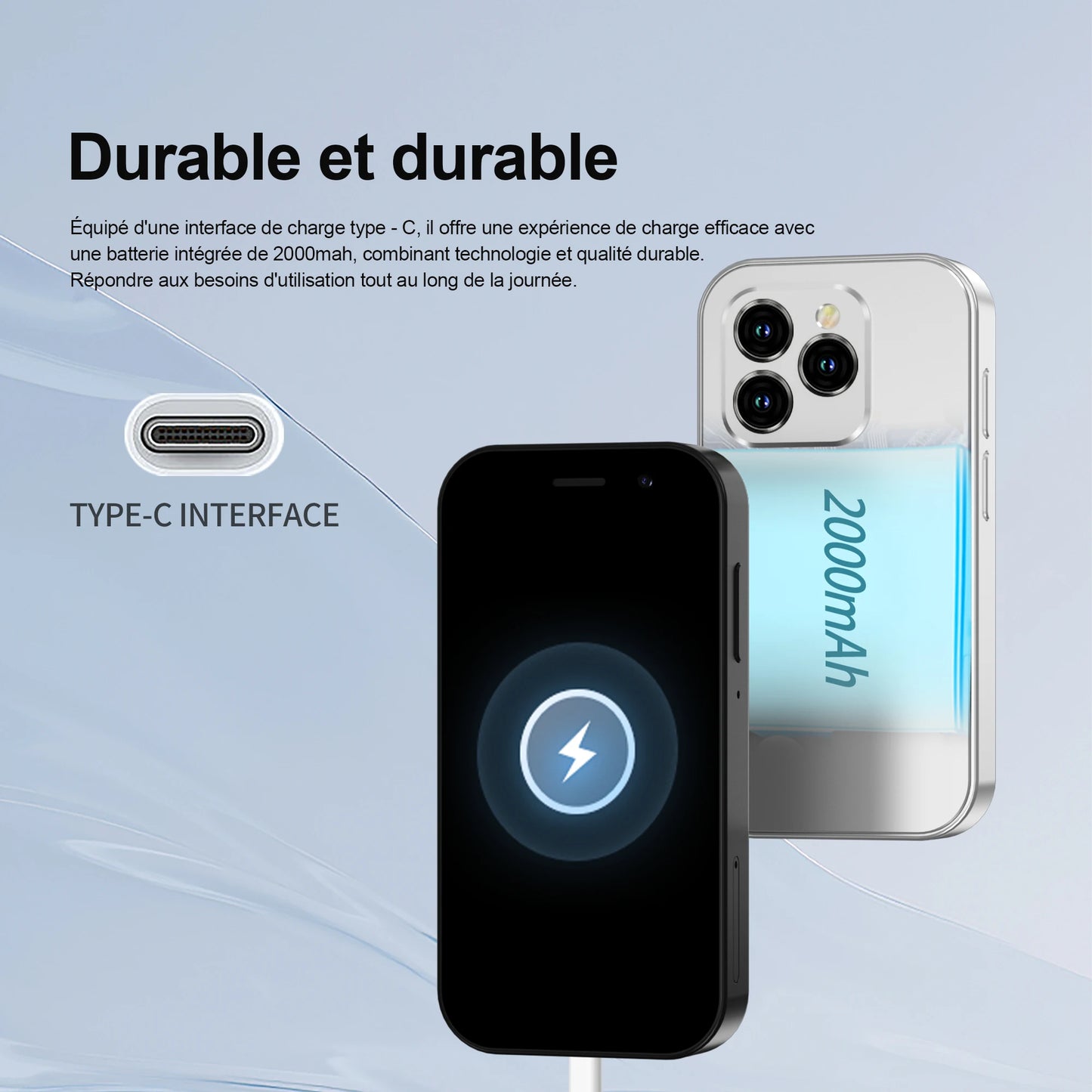 Labey® S3 – Smartphone 4G Ultra-Résistant pour Enfants - Labey